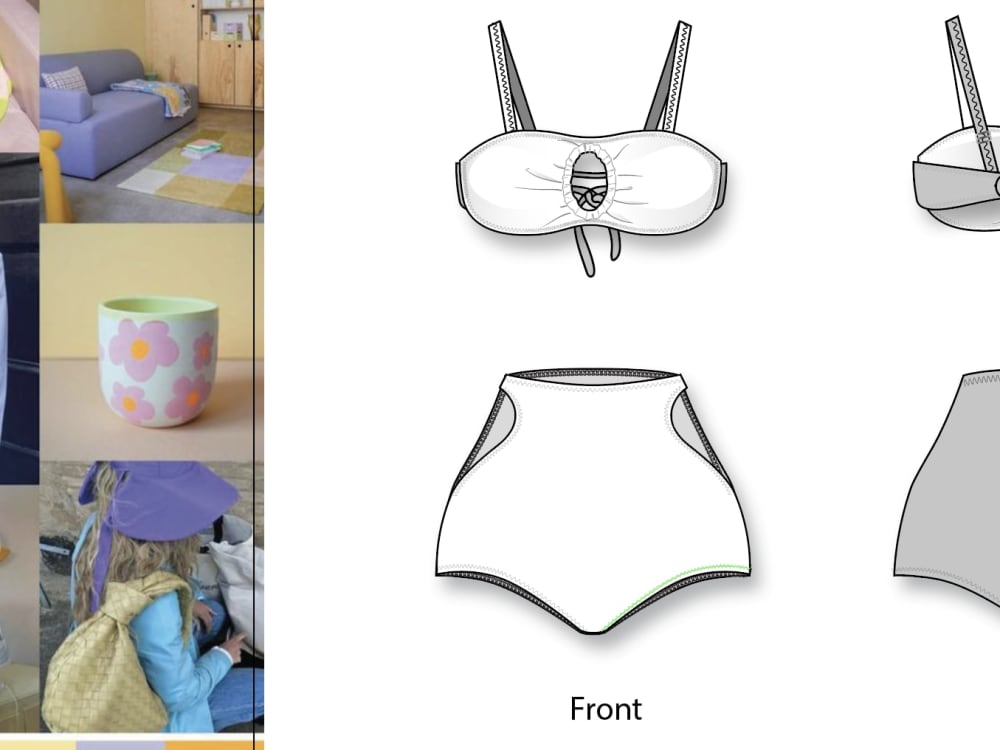 Bikini Set Design &amp; Print Design | Upwork