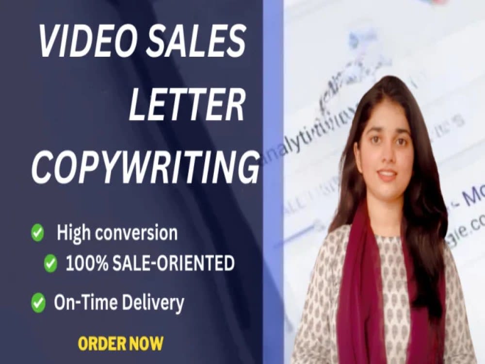 Killer vsl copywriting for video sales letter script Upwork