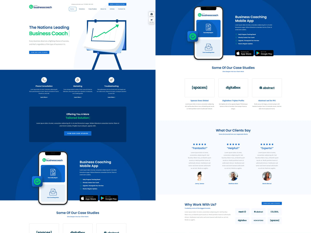 Premium Website Development for your business or company profile | Upwork