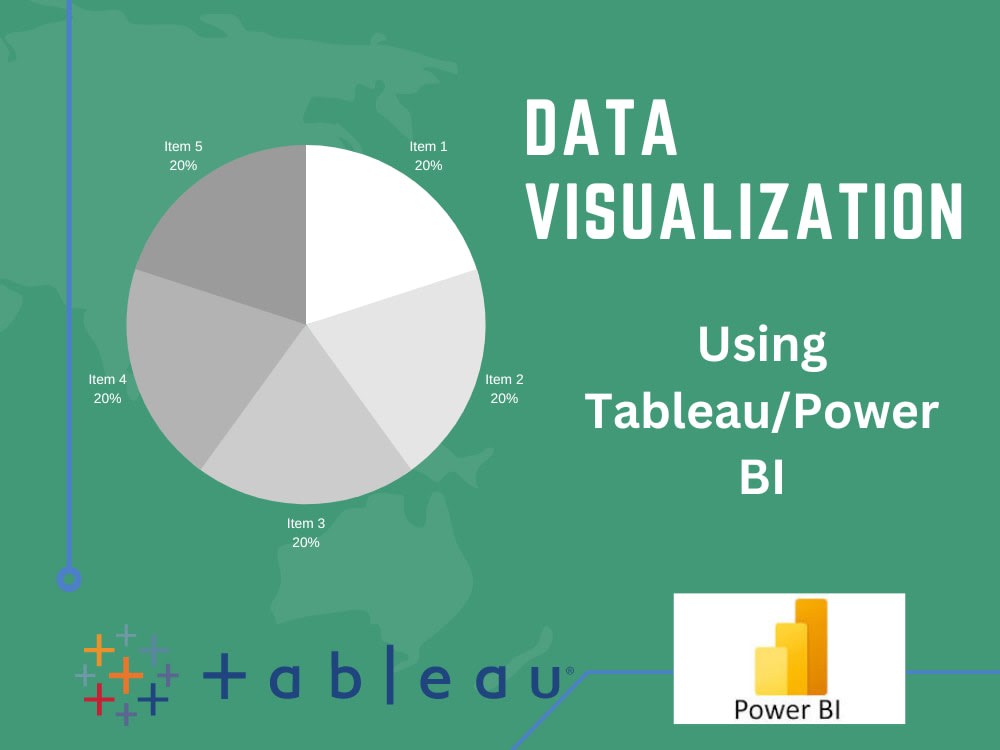 Data visualization using Tableau or Power BI | Upwork