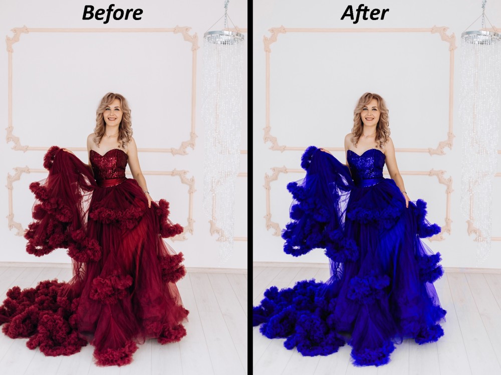 Professional Photoshop color change & color correction service! | Upwork