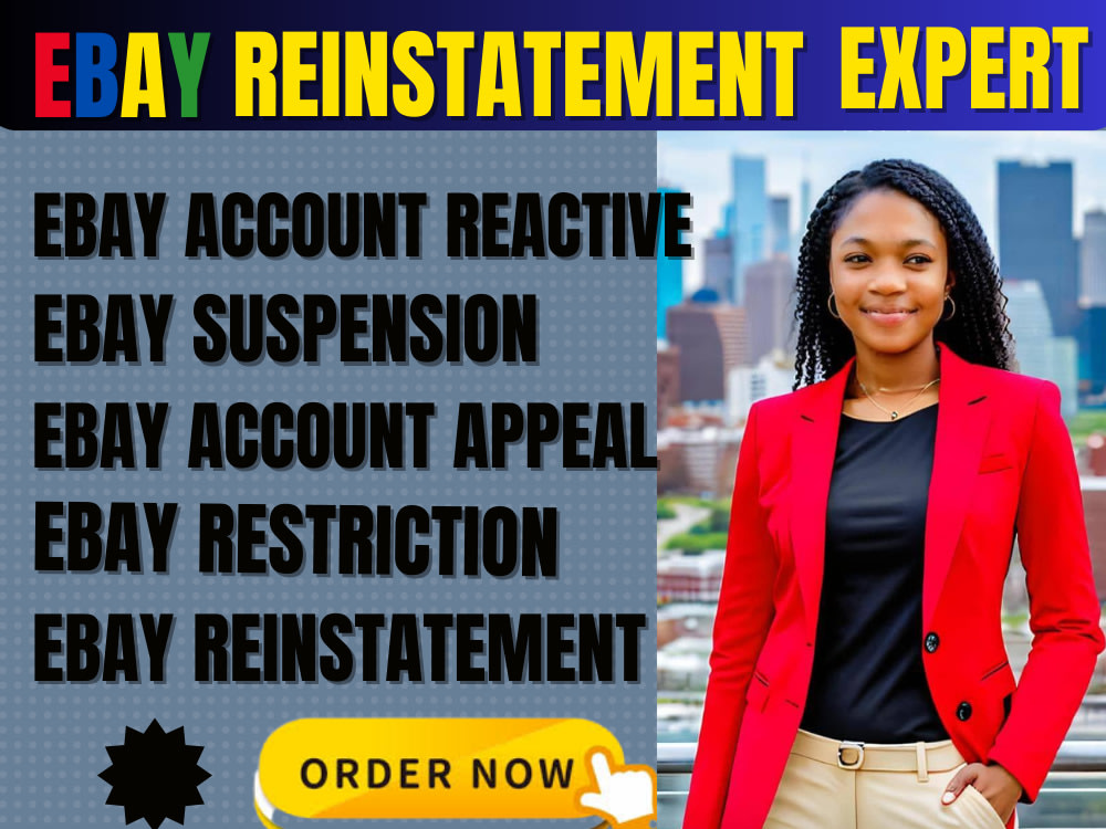 Reinstate eBay's suspension and restriction Upwork