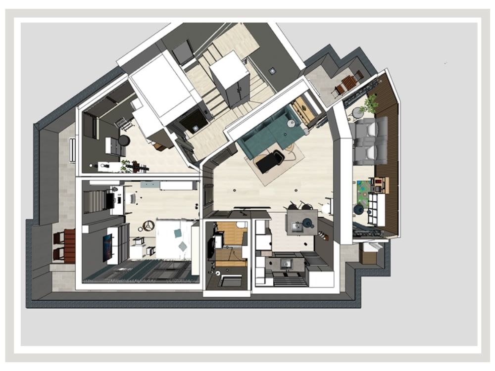 Interior Desgin Conceptual Presentation on PDF Virtual Staging by ...