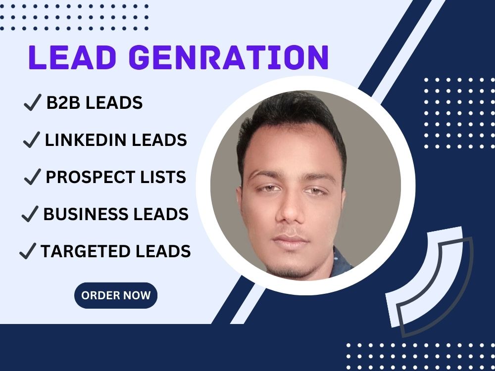 I do b2b lead generation for targeted business leads and LinkedIn leads ...