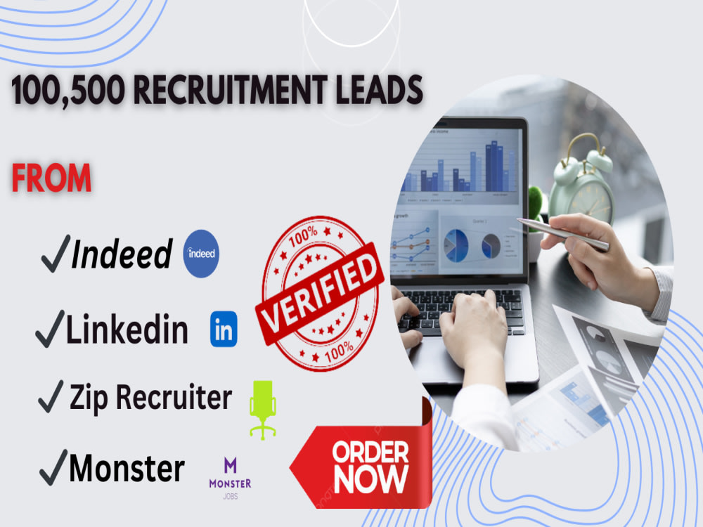 Recruitment leads from Indeed, LinkedIn | Upwork