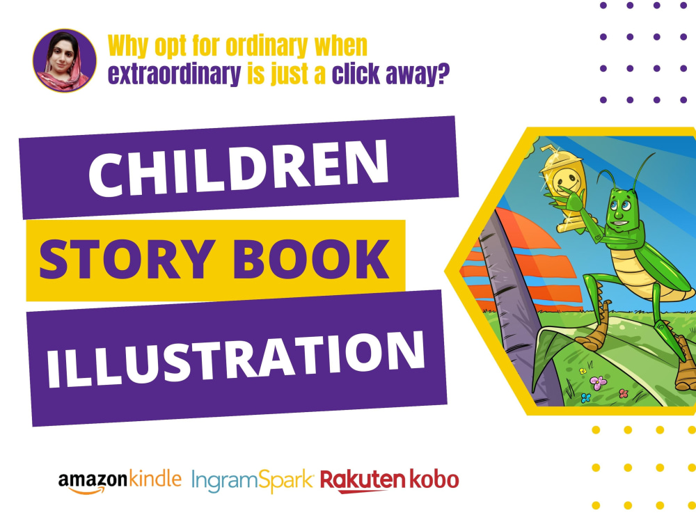 Stunning children story book illustrations | Upwork