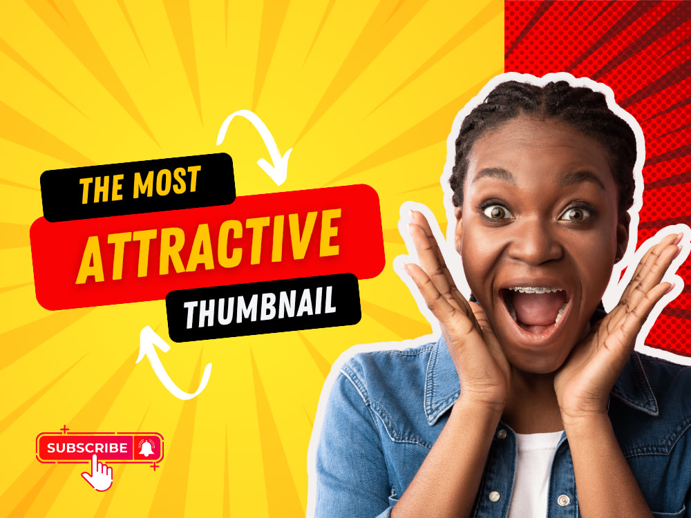 Eyecatching YouTube thumbnail designs. Upwork