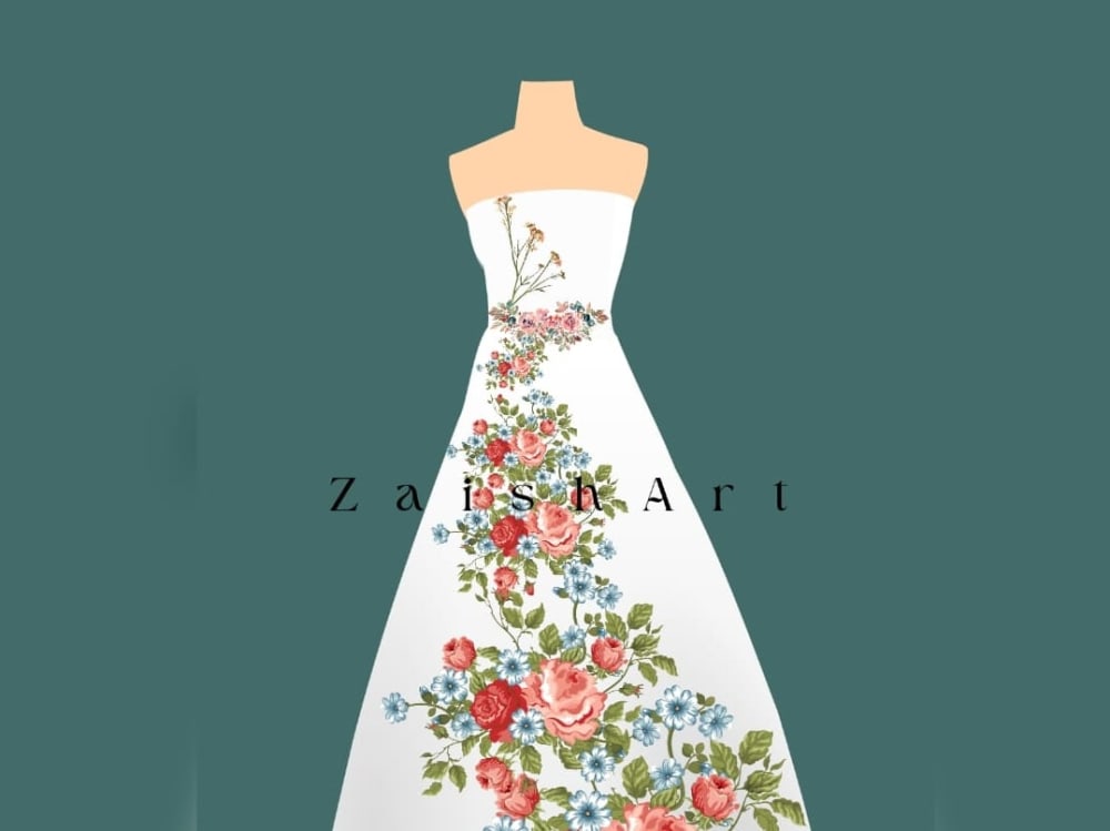 An amazing dress fashion design. | Upwork