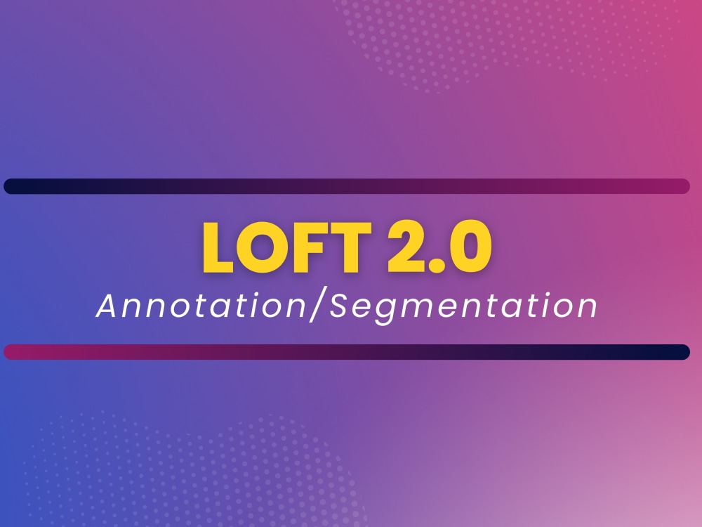 An Accurate and Efficient LOFT 2.0 Segmentation and Annotation | Upwork