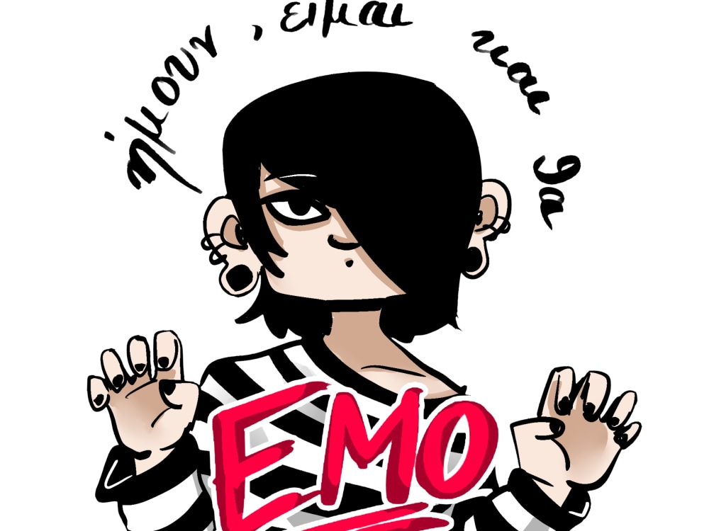 Emo Boy Sticker - Emo Boy - Discover & Share GIFs