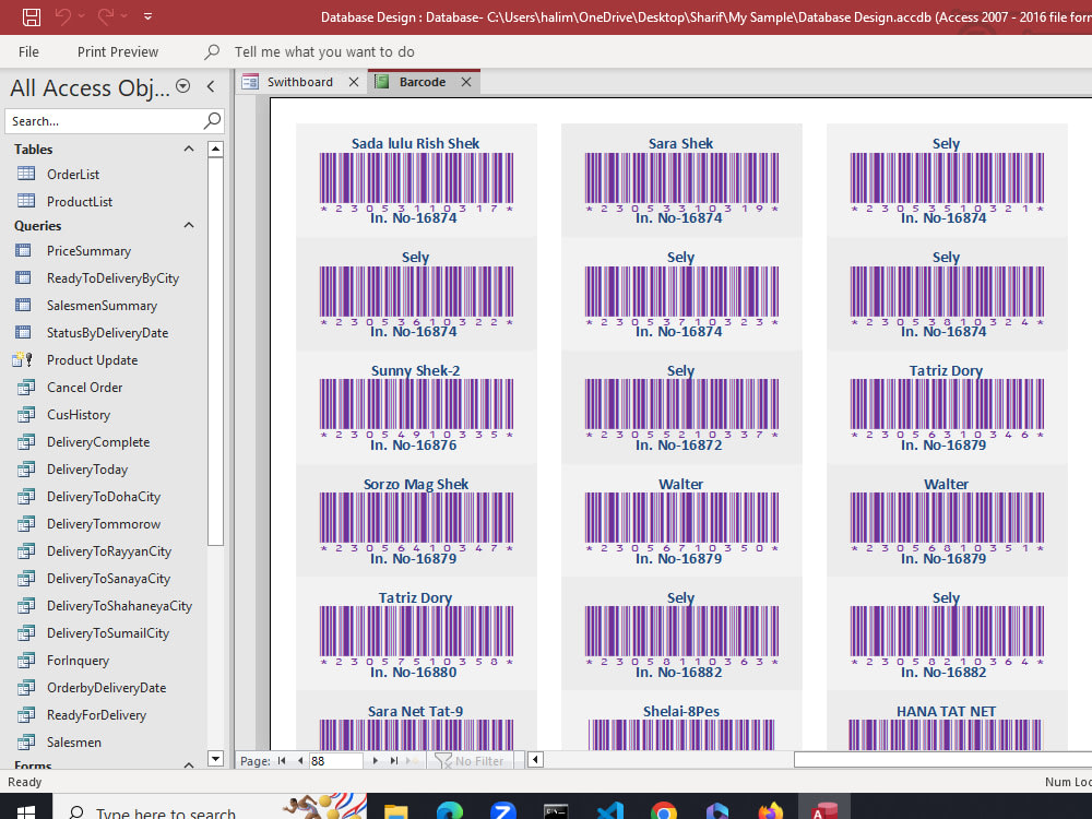 Database design and management with Access | Upwork