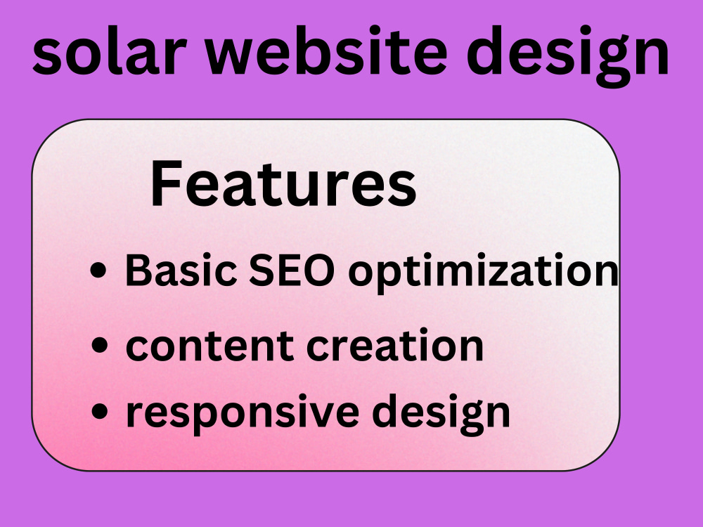 A Professional Solar Website Design for Your solar Business | Upwork