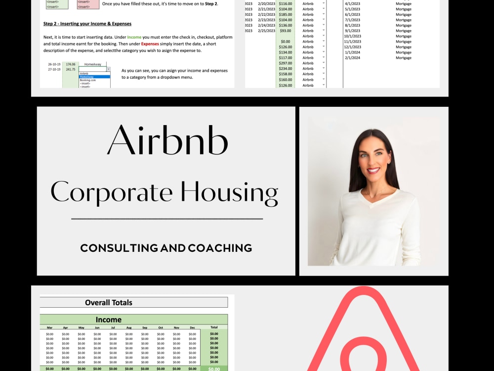Airbnb, STR Arbitrage, Corporate Housing tips and coaching Upwork