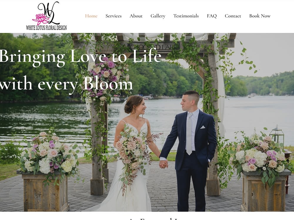 An aesthetically pleasing website design for your project! Upwork