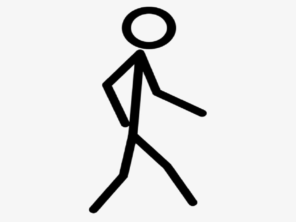 draw a professional stickman stick figure in my style