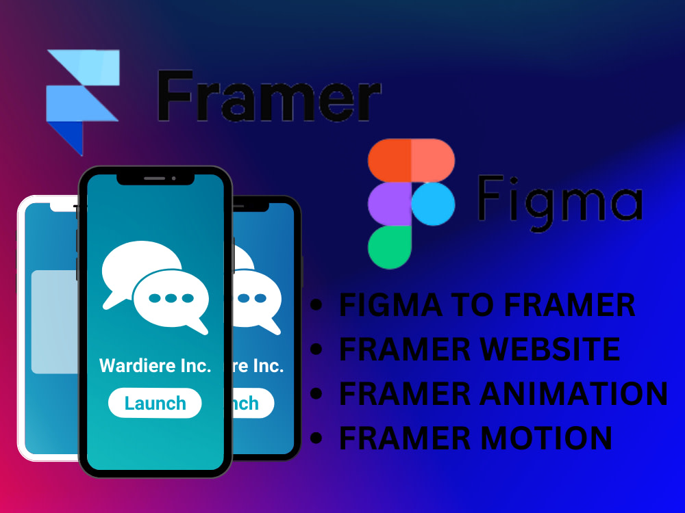 Framer site, Figma to Framer, Framer Motion, Framer Animation Upwork