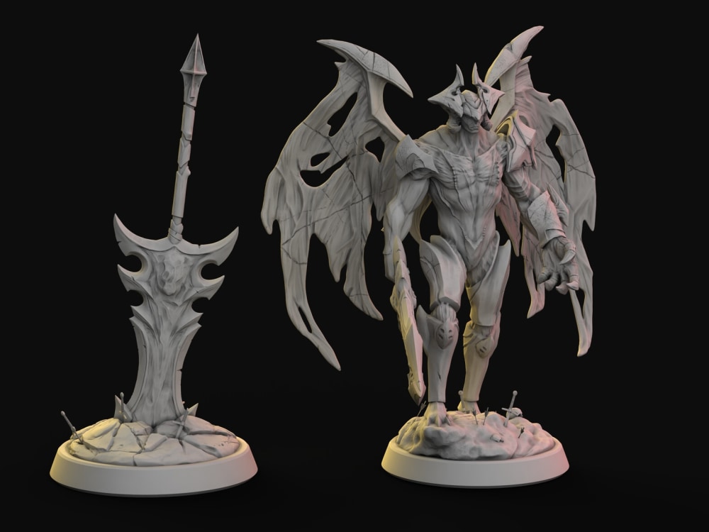 Fantastic 3d miniature models DND C&amp;C dull house for 3d printing | Upwork