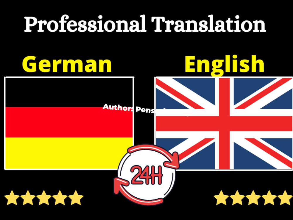 A professional German translator, within 24 hours Upwork
