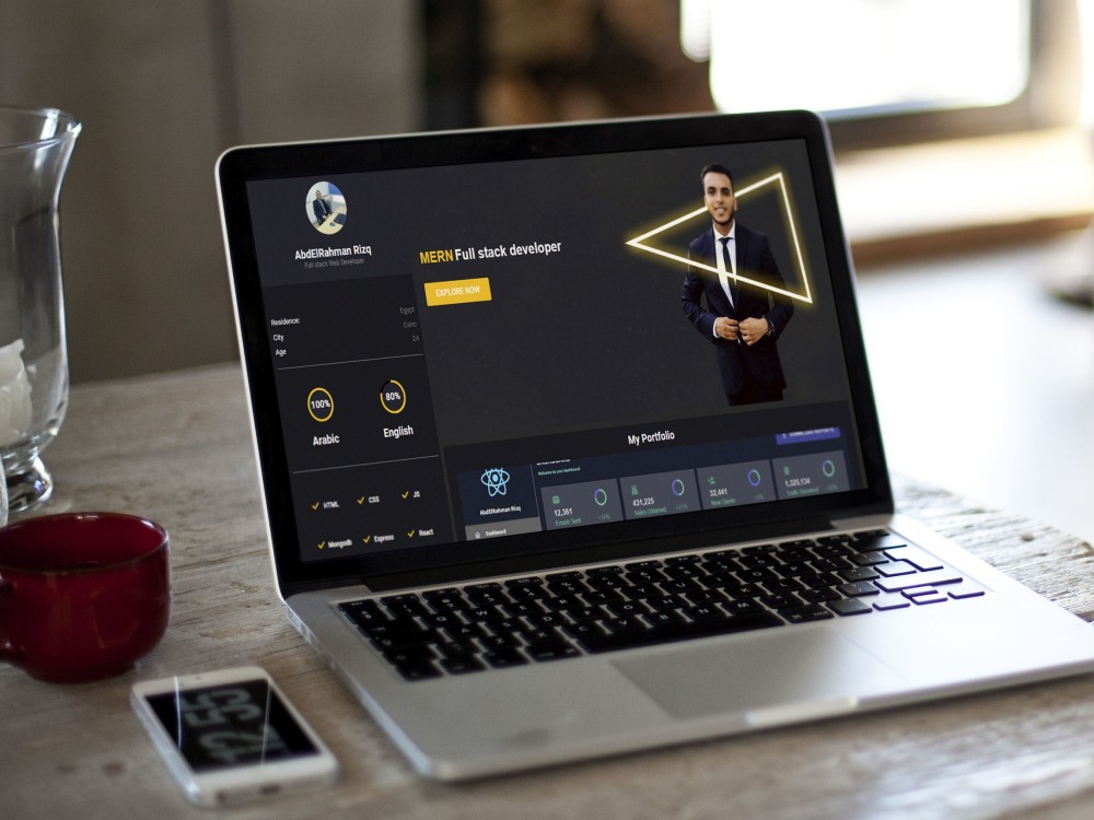 A portfolio for your self with wordpress | Upwork