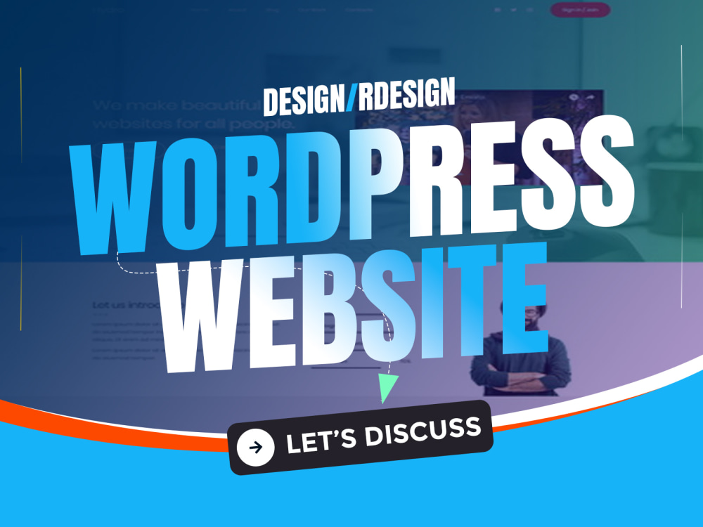 Modern WordPress Website Design or Redesign Website using Elementor Pro ...