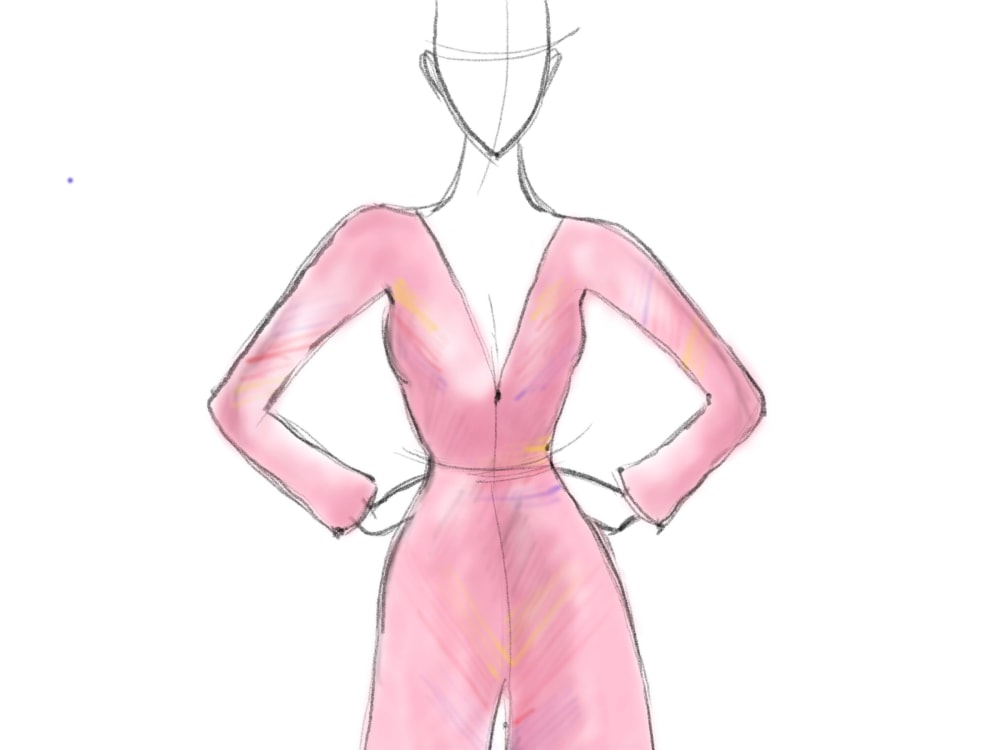 A professional Sketch / Illustration for your Fashion or Costume ...