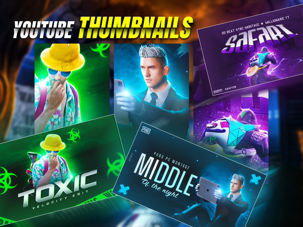 Professional YouTube Thumbnail Designs. | Upwork