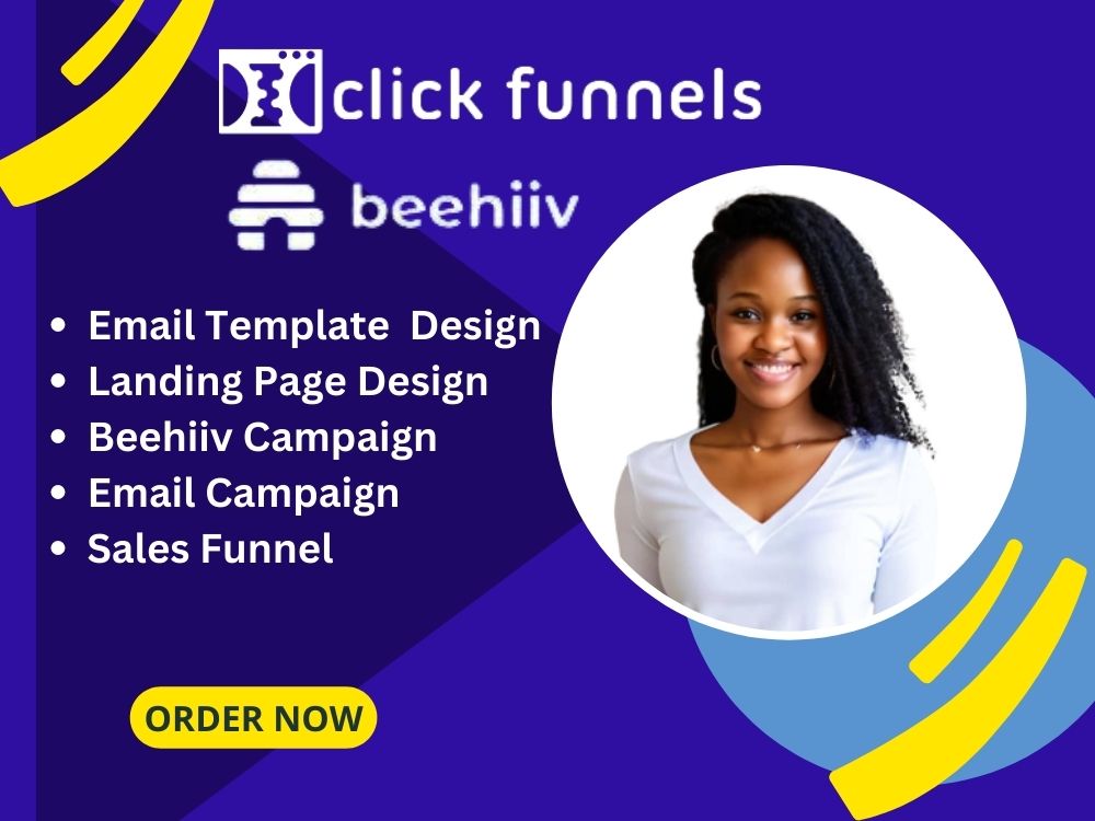 Beehiiv newsletter | beehiiv campaign | clickfunnels | funnel template ...