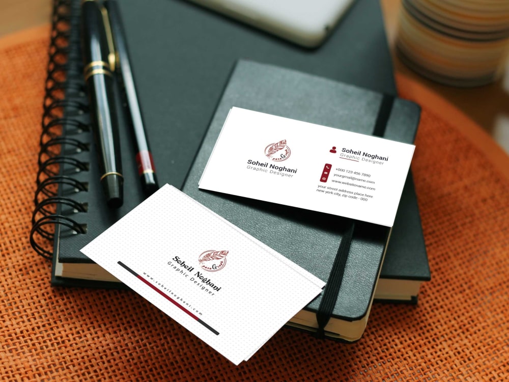 Design professional business card with qr code | Upwork