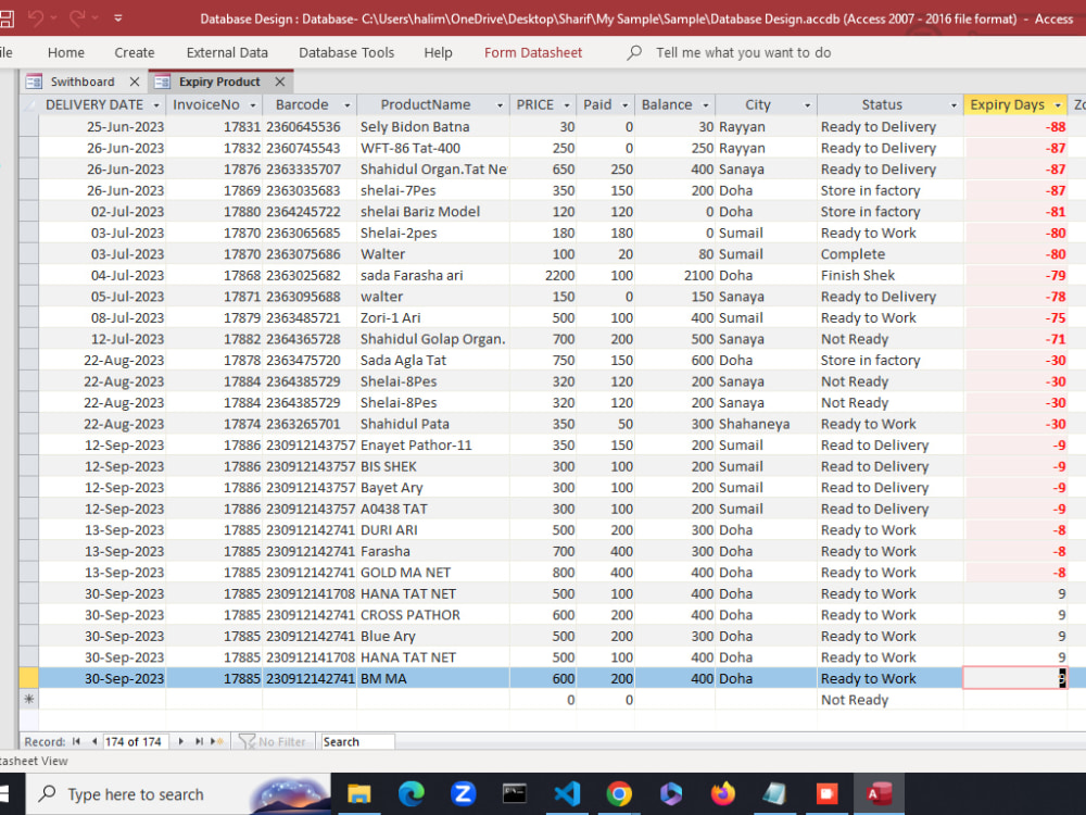 Database design and management with Access | Upwork