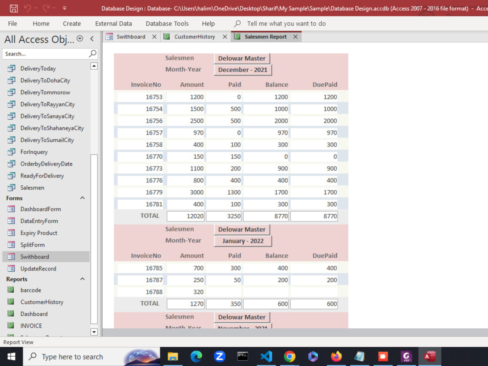 Database design and management with Access | Upwork