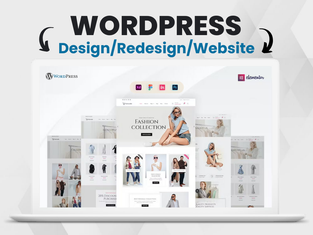 A modern and unique responsive wordpress website | Upwork