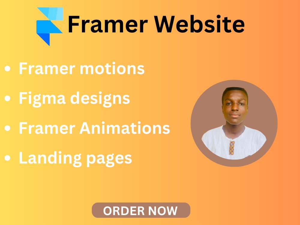 Framer website, framer animation, framer motion, figma to framer Upwork