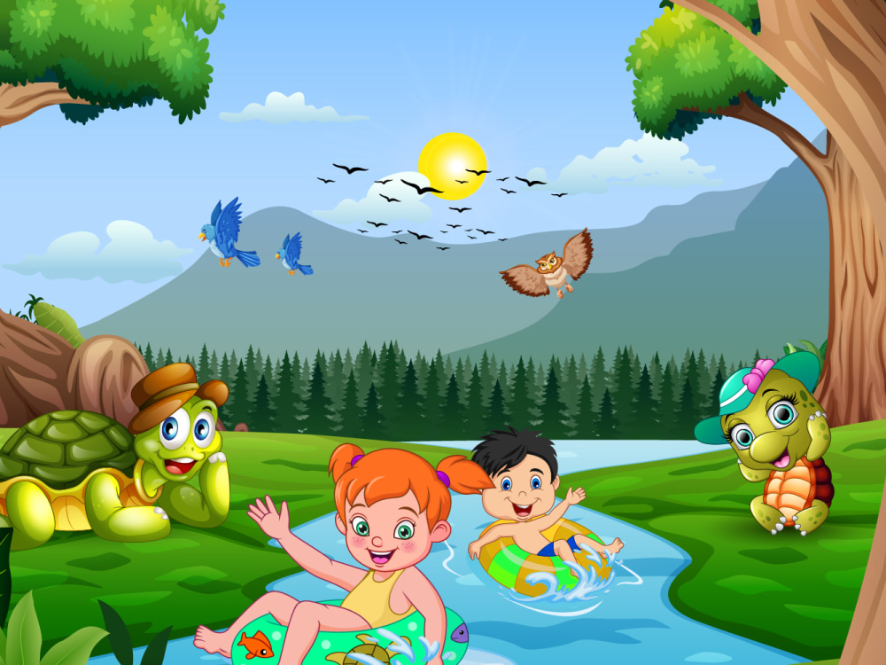 Children Story Book Illustration Upwork