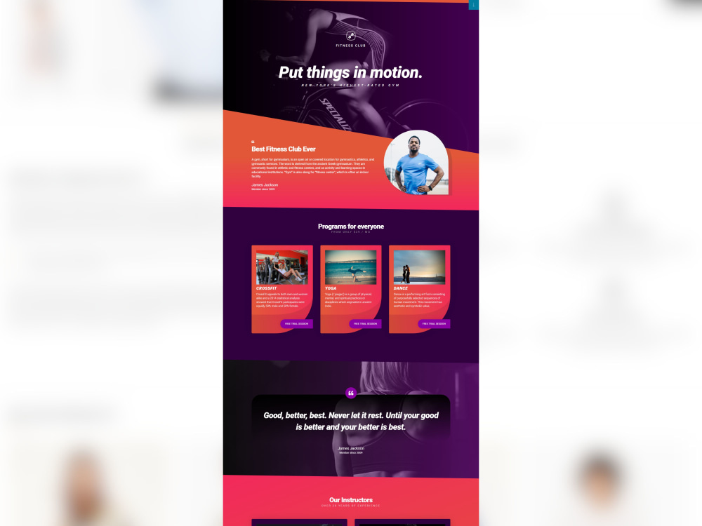 A Custom Modern WordPress website or landing page with Elementor pro ...