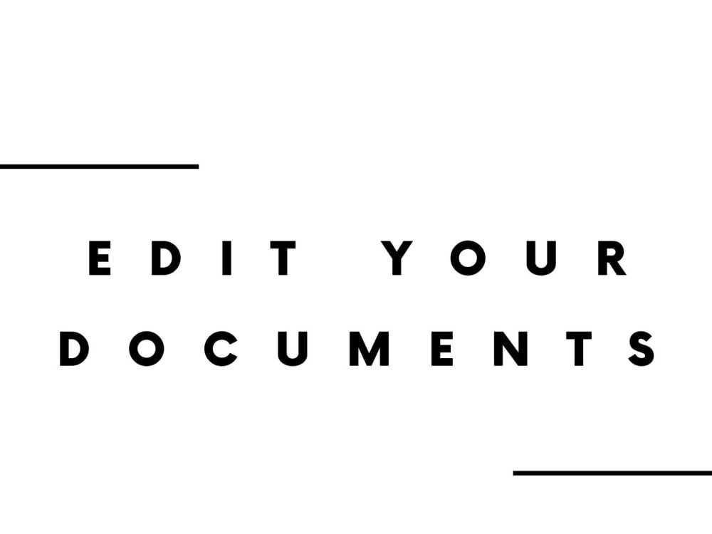Digital written format for your documents and reports | Upwork