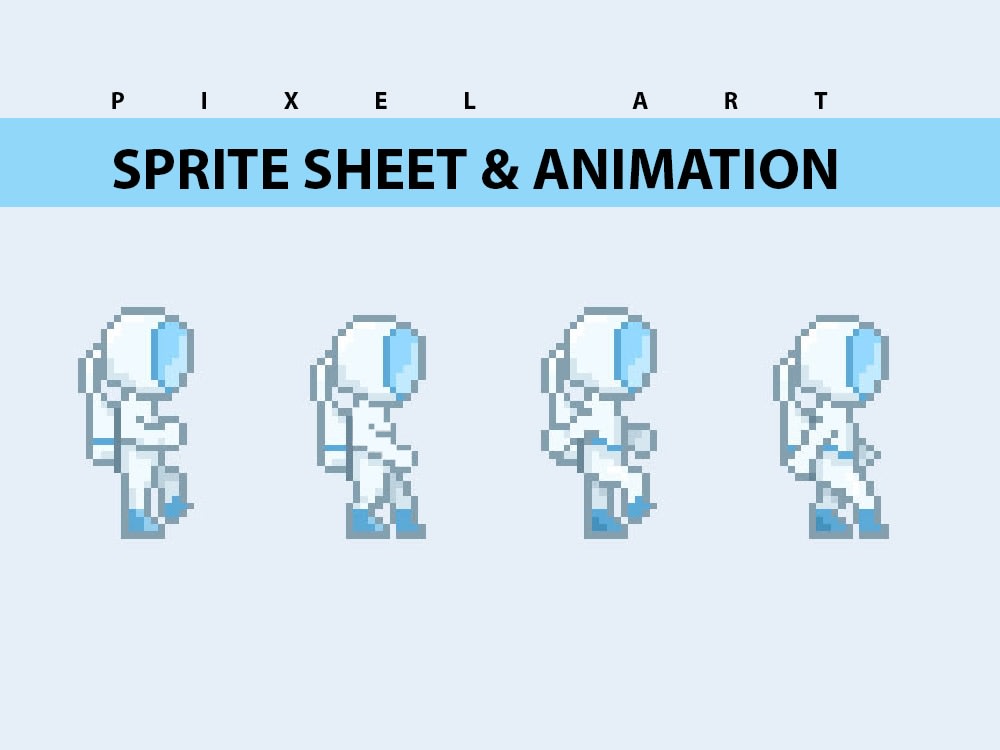 Draw 8x8, 16x16, 32x32 bits pixel game art characters, 2d pixel