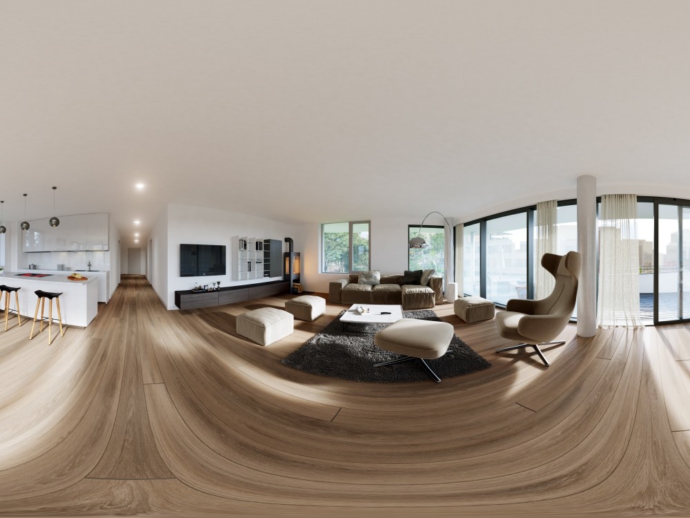 Stunning 360-degree interior panorama render! | Upwork