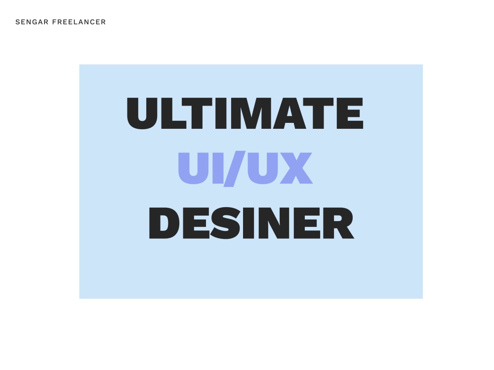 Fantastic UI with multiple pages | Upwork