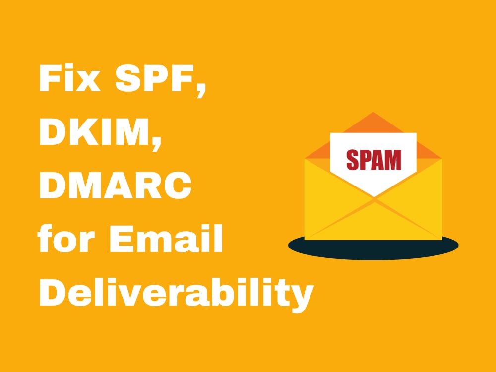 Enhanced Email Deliverability Spf Dkim Dmarc And Dns Expertise Upwork 