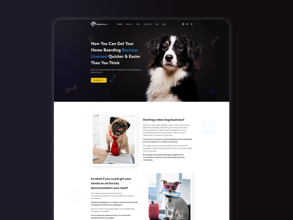 Responsive, Creative, and Modern UI/UX Website|Landing Page Design 