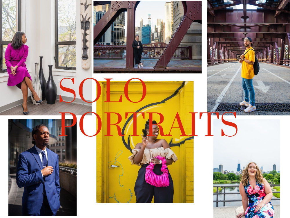 1-hour portrait session + 40 images+ 1 Location for $187/per person ...