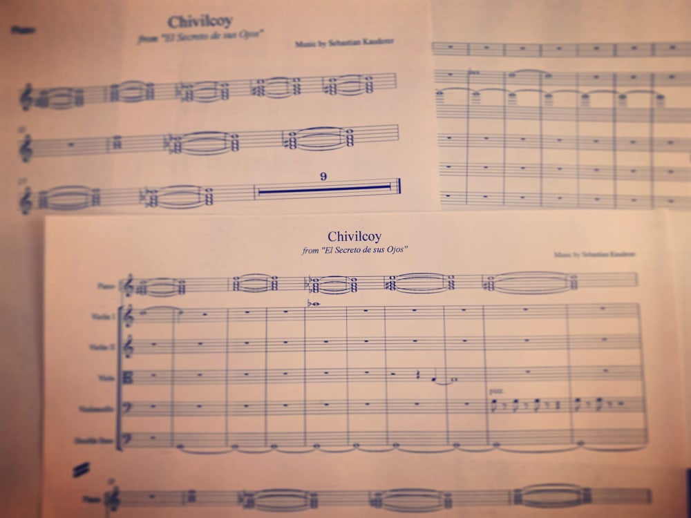 Professional Sheet Music Engraved from PDF or Handwritten Score Upwork