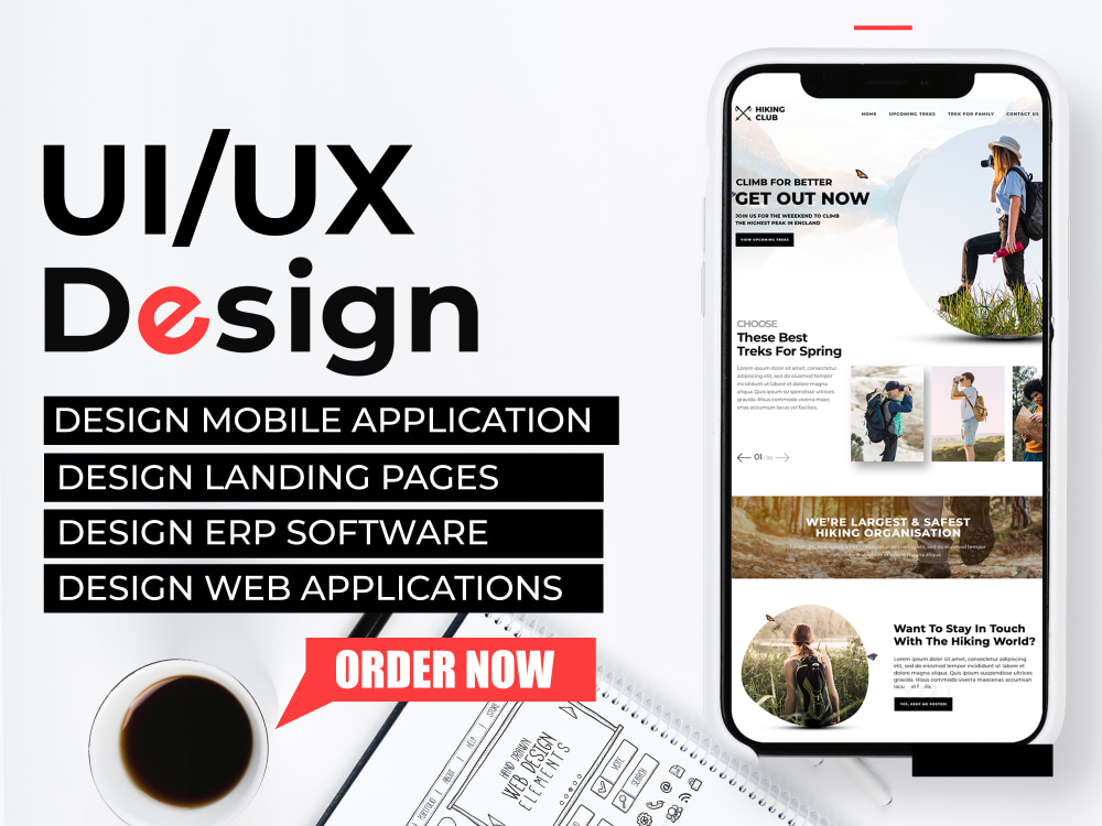 UI/UX Designer For your Website, Mob applications and Software CRM | Upwork