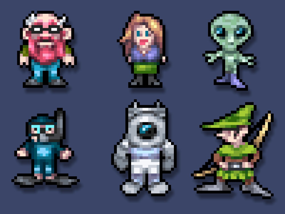 Avatars In Pixels