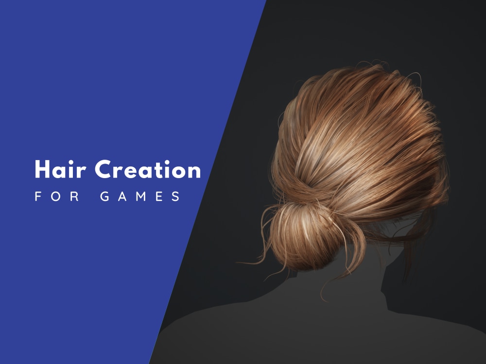 An realistic Hairstyle for your Unreal Character | Upwork