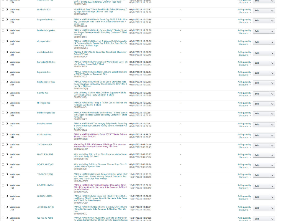 Amazon Variation Issue Fixed with Flat File, Amazon Product Variation