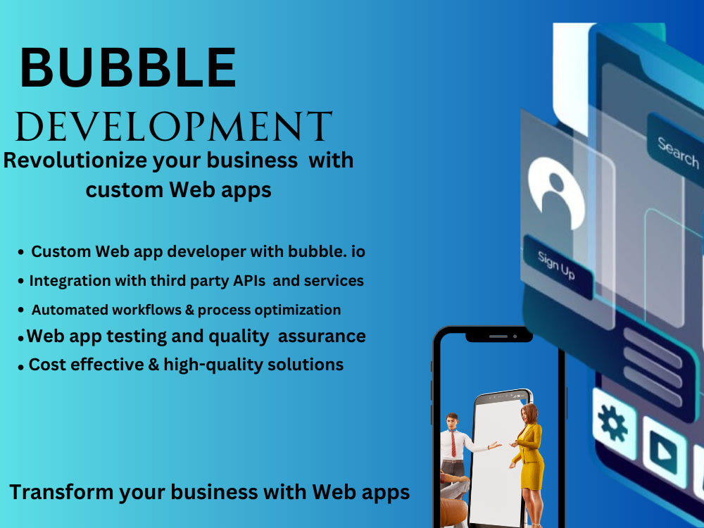 A bubble website, bubble, bubble io, bubble app, bubble developer with