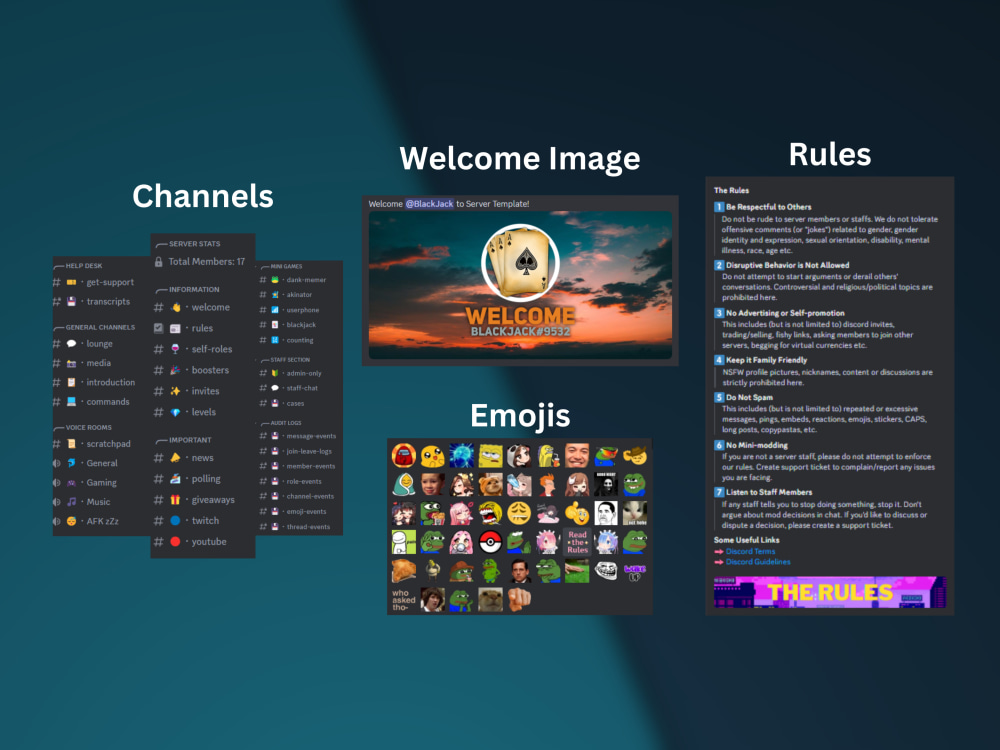 Complete Professional Discord Server Setup