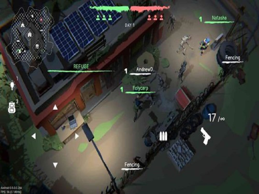  The online multiplayer zombie shooter game