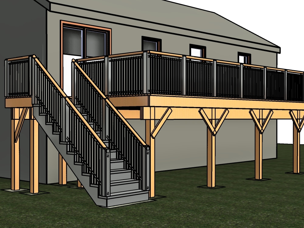 Deck and Patio Cover Plans For Building Permit Upwork